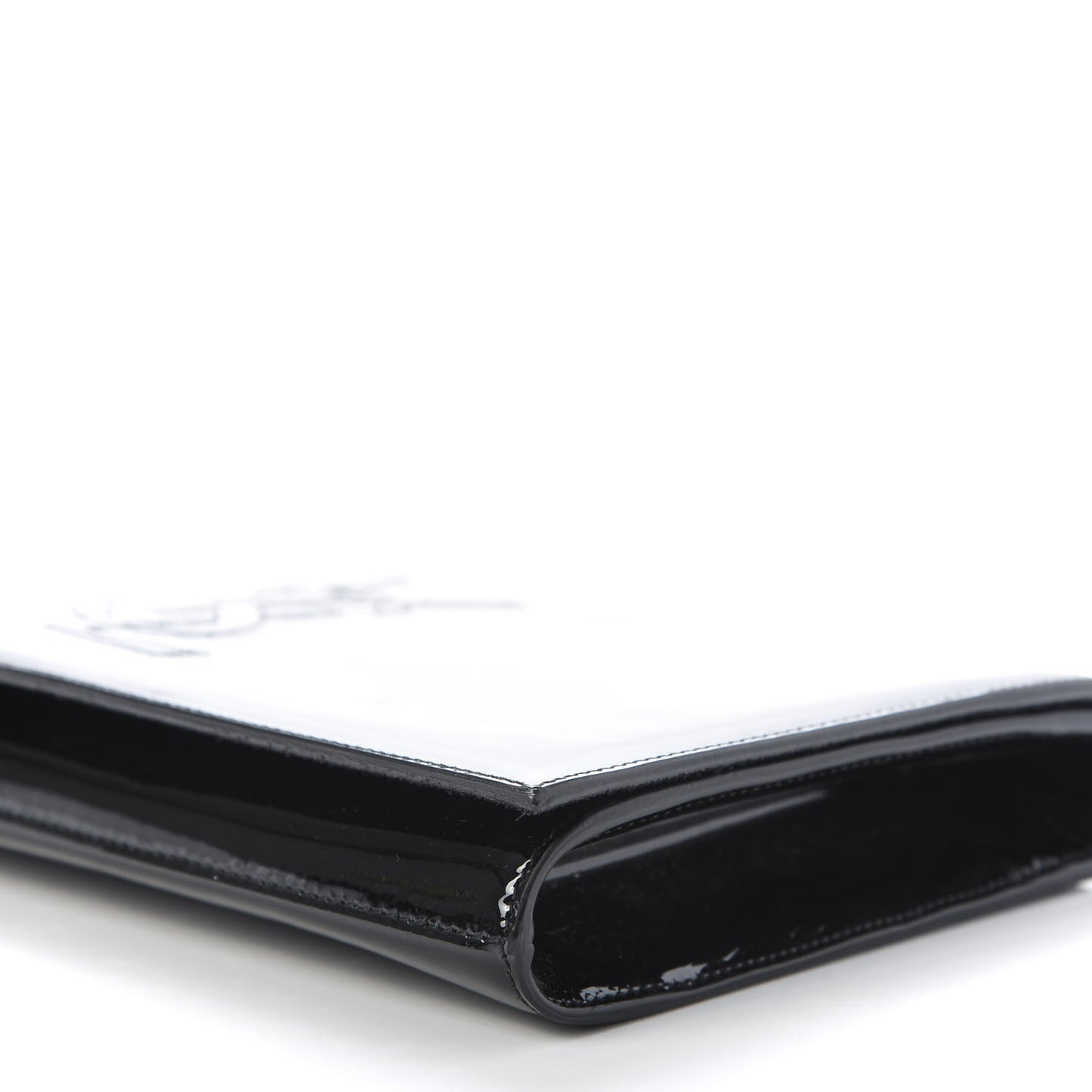 Patent Monogram Large Belle De Jour Clutch Black