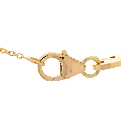 Roberto Coin 18K Yellow Gold Diamond Diamonds By The Inch Dangling Five Station Necklace 4 of 6