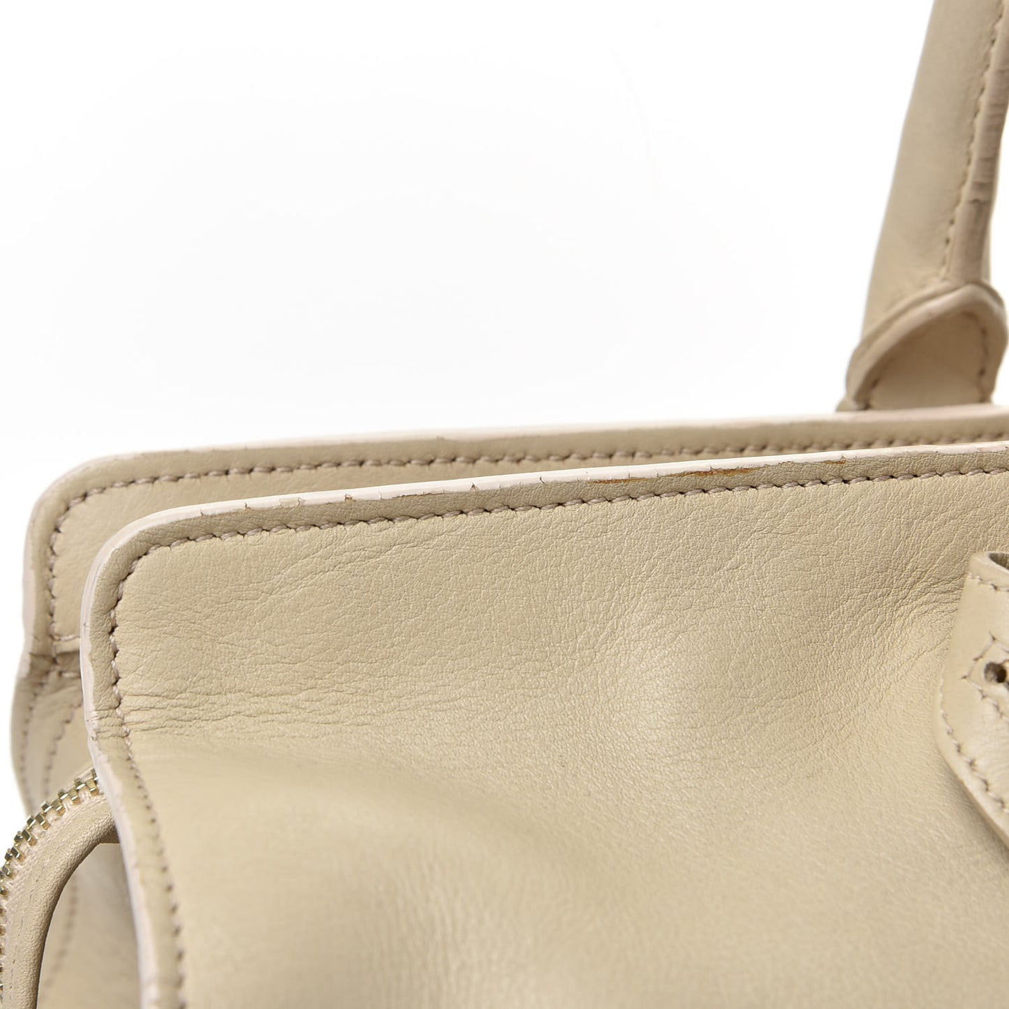 Calfskin Medium Classic Y Cabas Beige