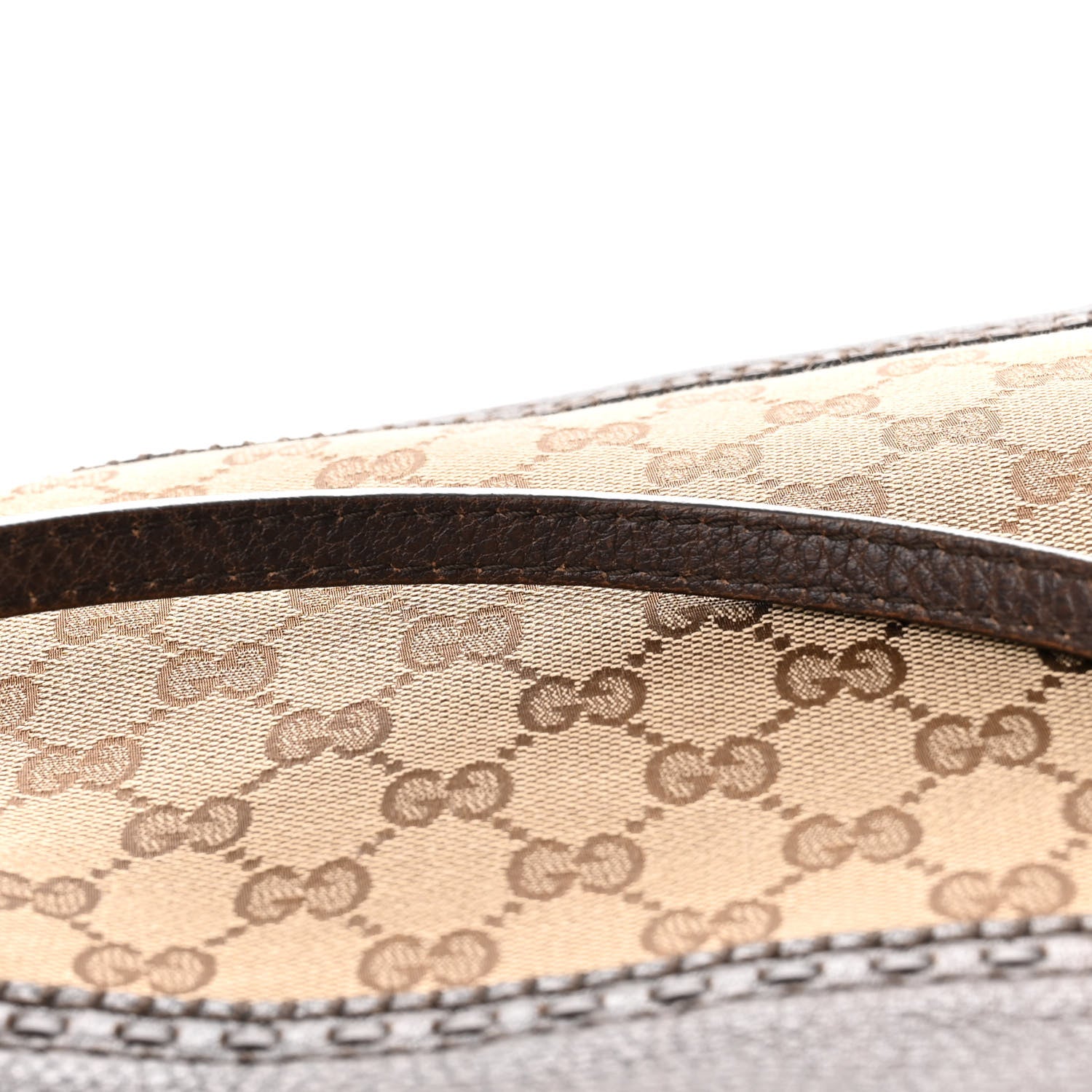 Gucci Monogram Medium Laidback Crafty Tote Dark Brown 14 of 15