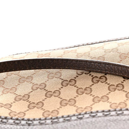 Gucci Monogram Medium Laidback Crafty Tote Dark Brown 14 of 15