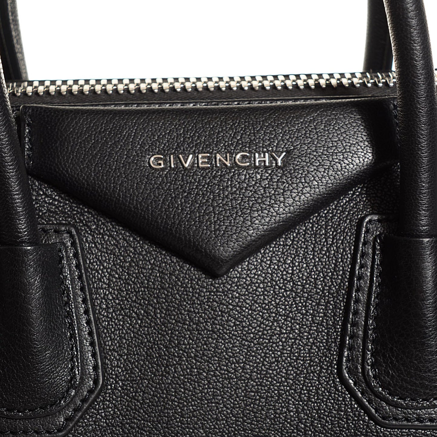 Sugar Goatskin Small Antigona Black