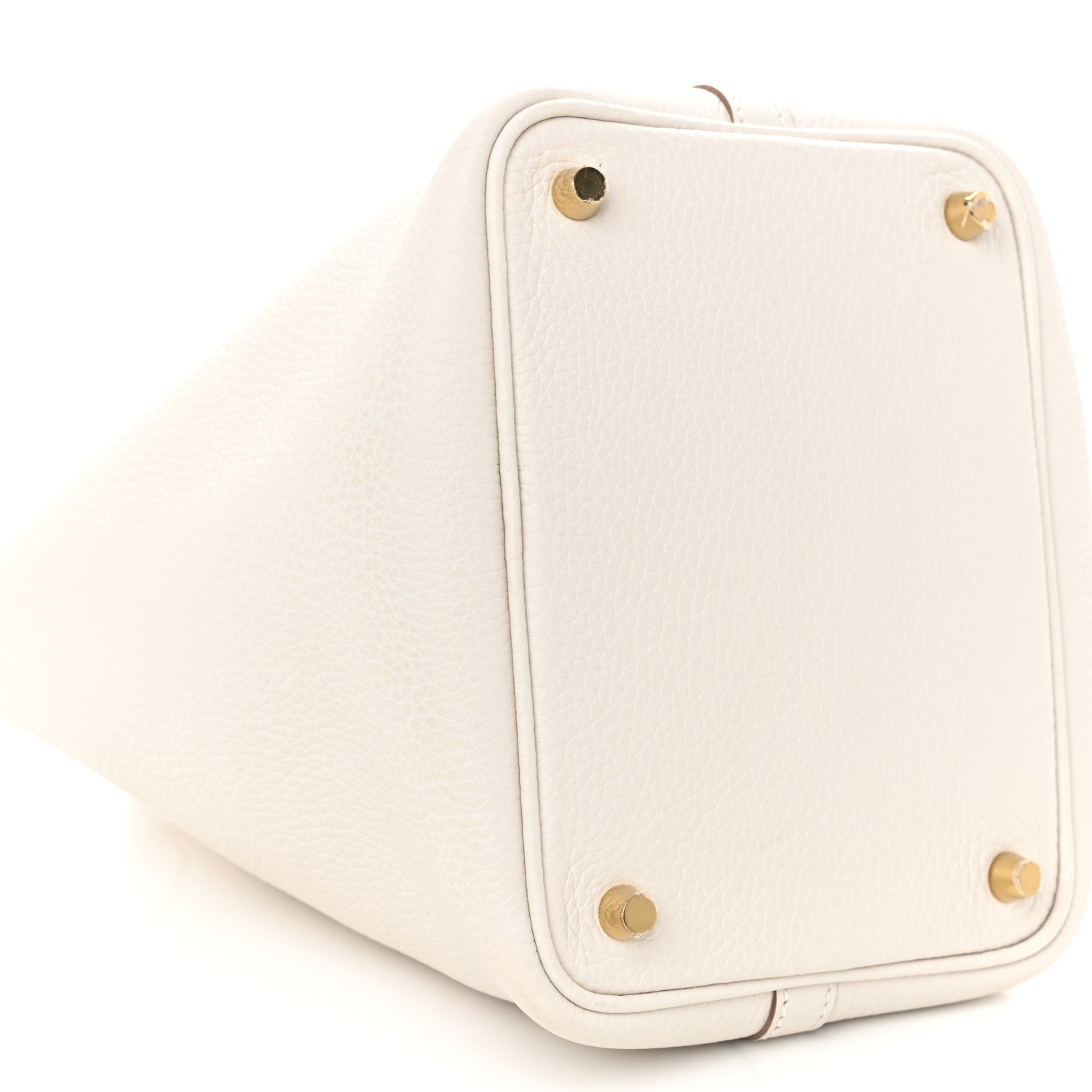 Hermes Taurillon Clemence Picotin Lock 18 PM Gris Pale 9 of 11