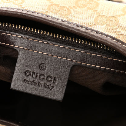 Gucci Monogram Large Horsebit 85th Anniversary Hobo Dark Brown 5 of 9