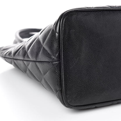 Chanel Caviar Quilted Medallion Tote Black 5 of 20