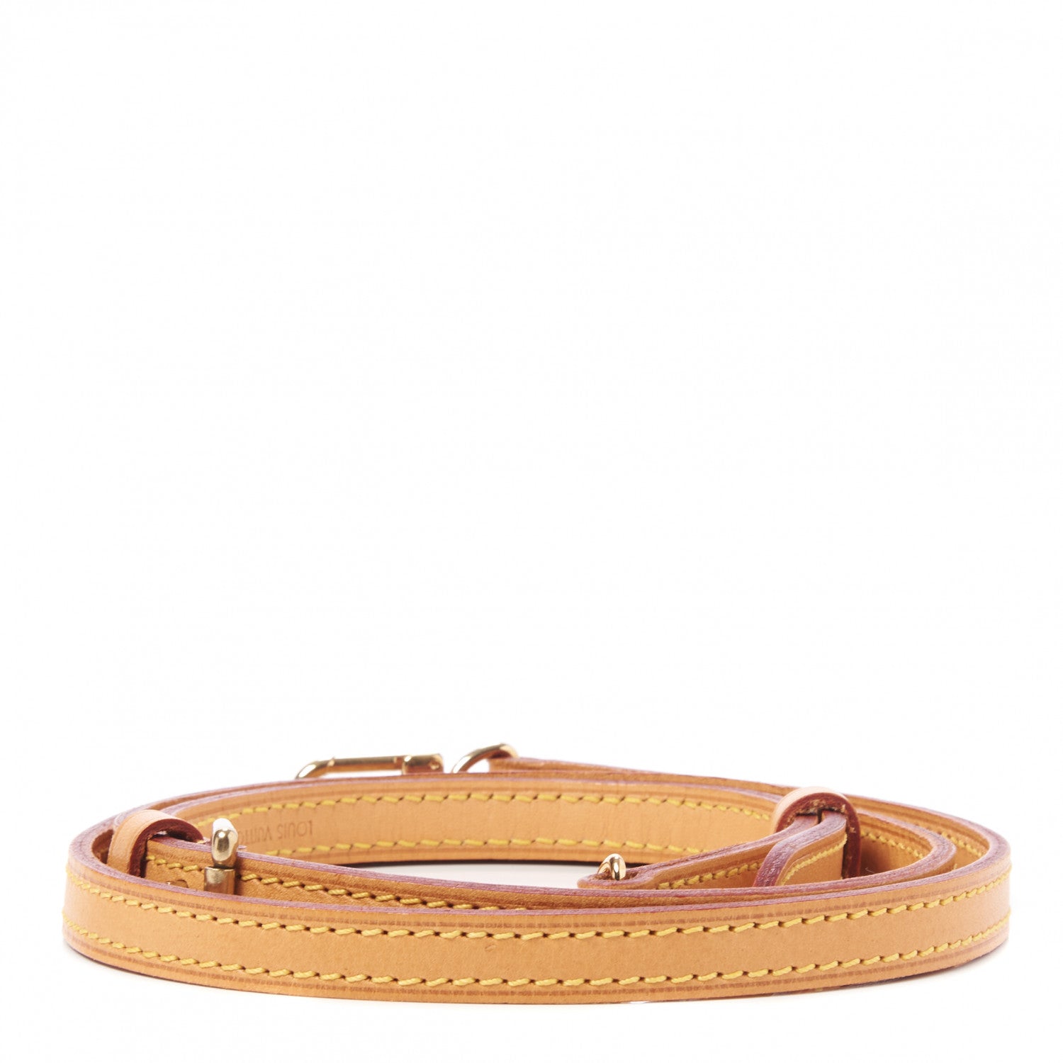 Louis Vuitton Vachetta 12mm Adjustable Shoulder Strap 2 of 4