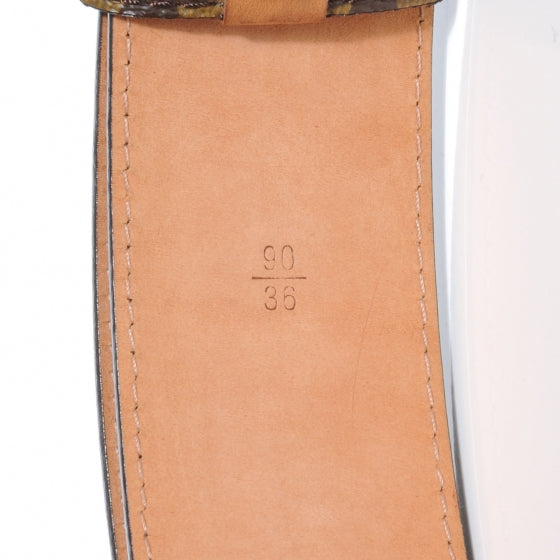 Louis Vuitton Monogram Trunks and Bags Belt 90 36 7 of 9