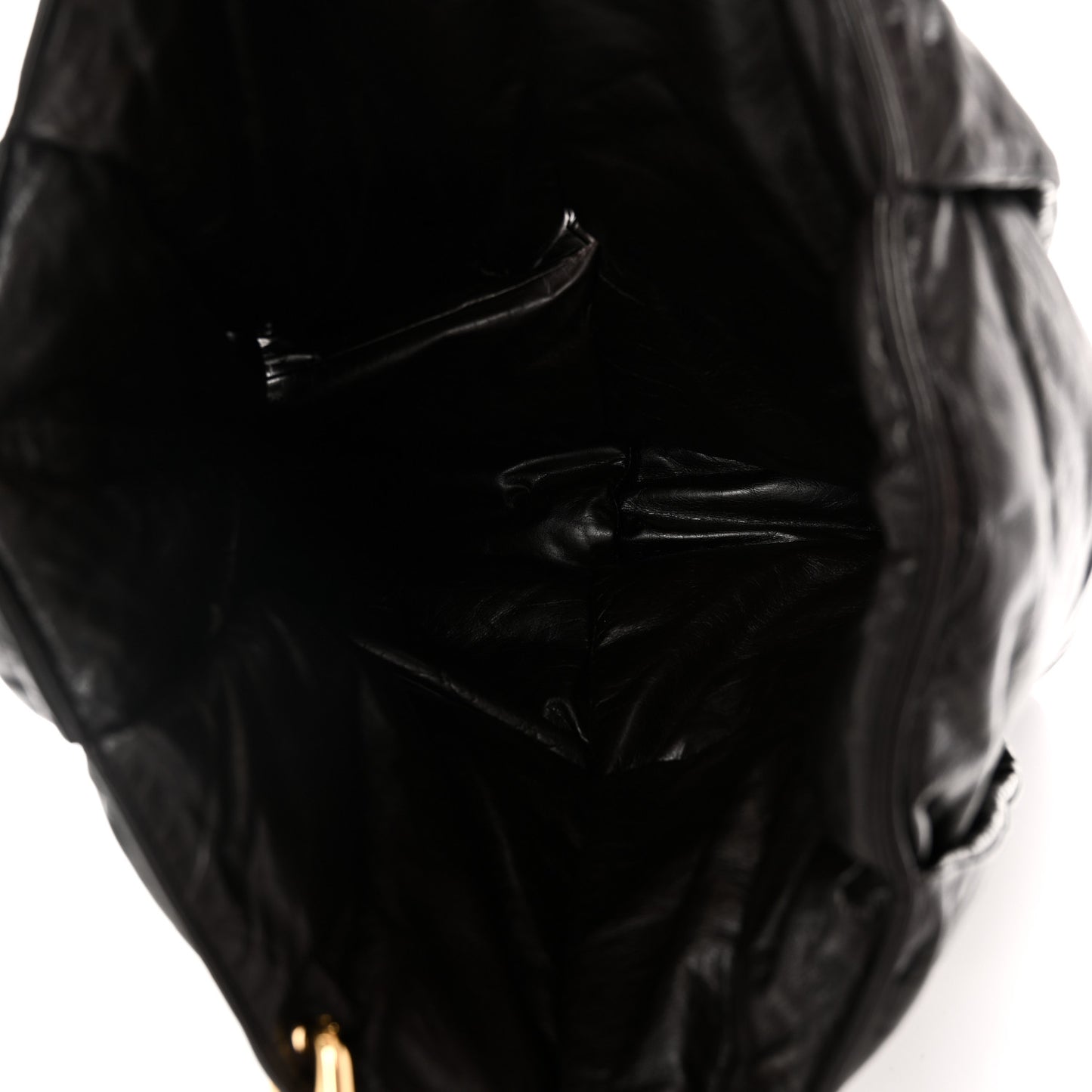 Calfskin Maxi Intrecciato Puffy Chain Tote Bag Fondente