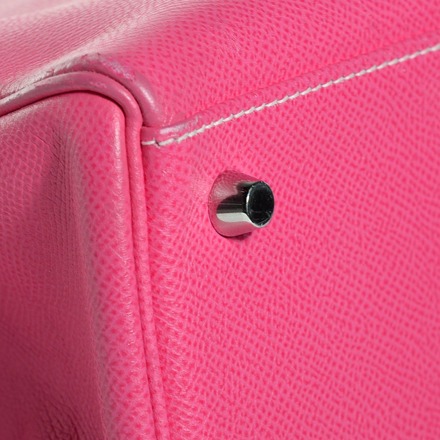 Hermes Epsom Candy Kelly Retourne 35 Rose Tyrien Rubis 15 of 26