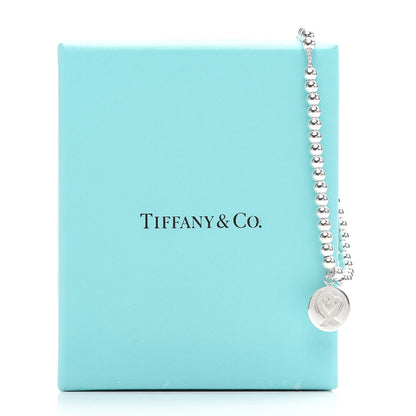 Tiffany Sterling Silver 4mm Paloma Picasso Loving Heart Tag Bead Bracelet 5 of 5