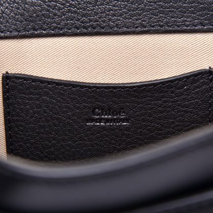 Chloe Grained Calfskin Large Tess Bag Black 8 of 11