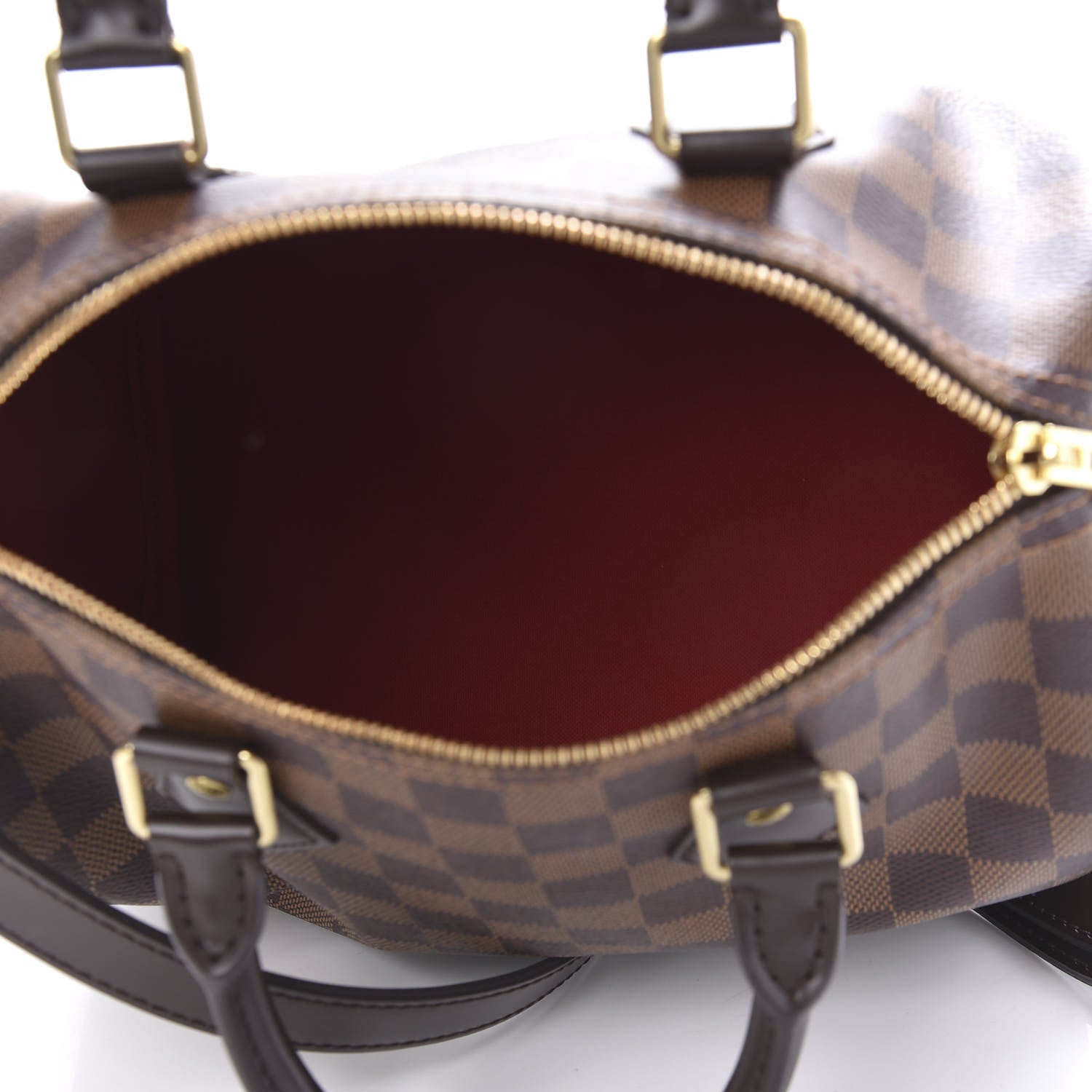 Louis Vuitton Damier Ebene Speedy Bandouliere 25 6 of 11