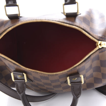Louis Vuitton Damier Ebene Speedy Bandouliere 25 6 of 11