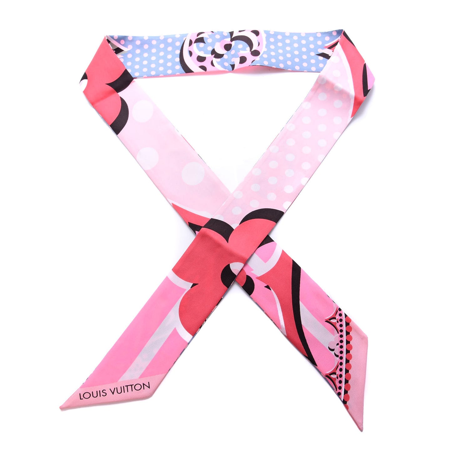 Silk Pop Monogram BB Bandeau Pink