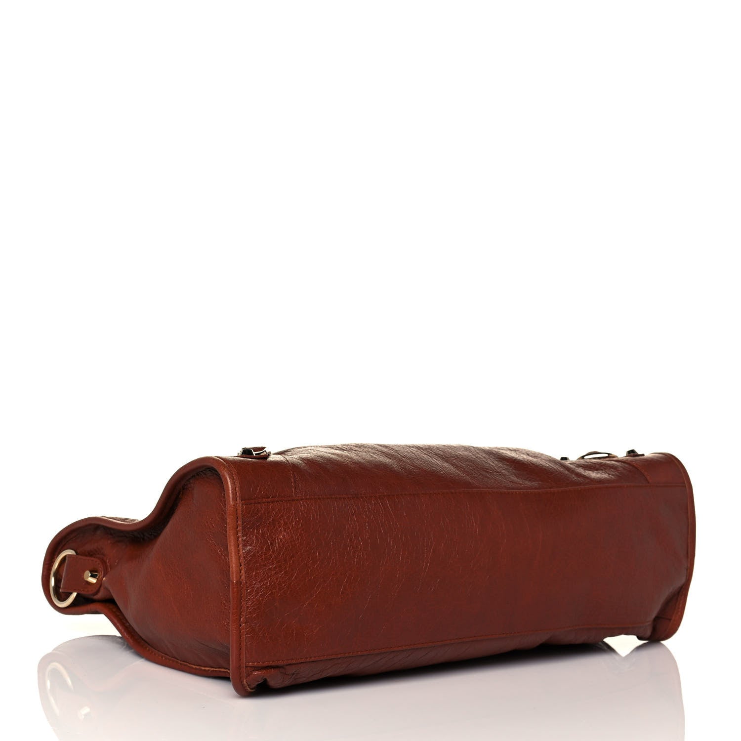 Balenciaga Agneau Classic Gold Hardware City Marron Cognac 4 of 12