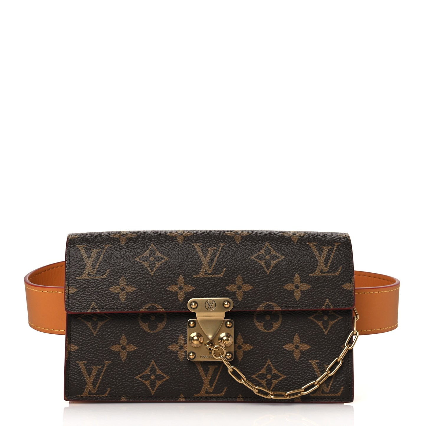 Monogram S Lock Belt Pouch MM