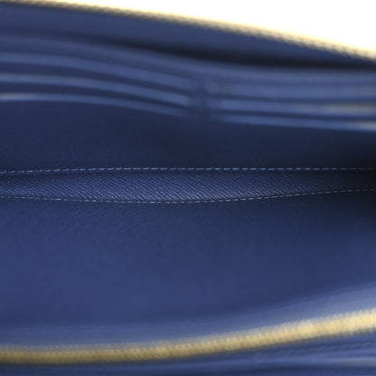 Louis Vuitton LV X TM Monogram Denim Cerises Zippy Wallet Blue 5 of 7