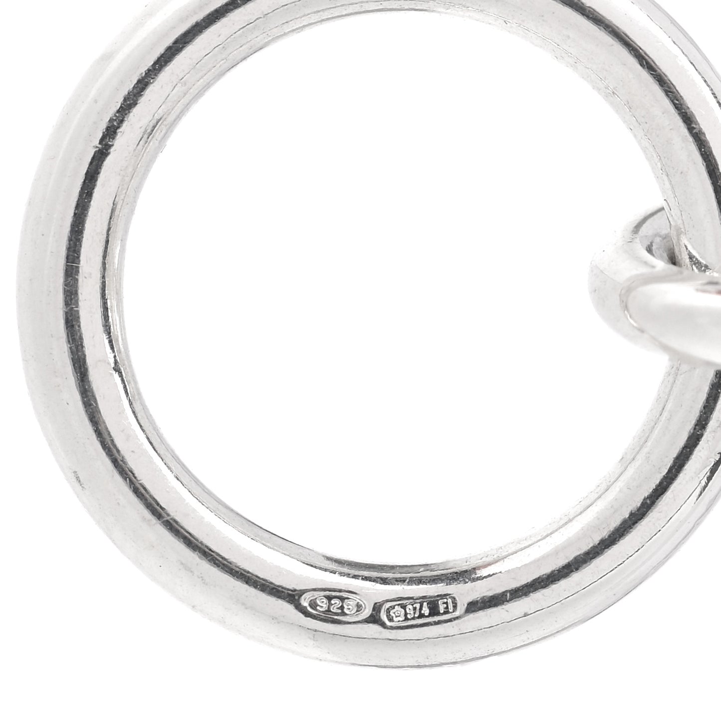 Sterling Silver Five Bags Amulette Charm Bracelet ST