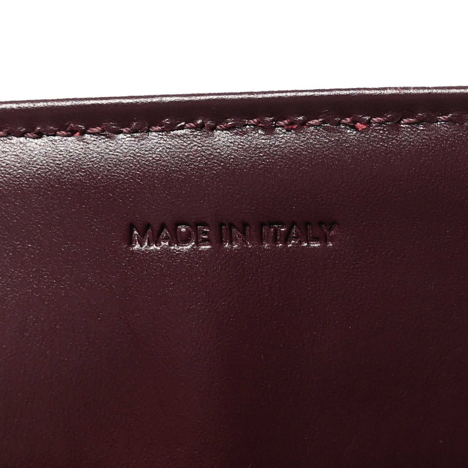 Celine Satinated Calfskin Medium 16 Top Handle Bag Light Burgundy 7 of 10
