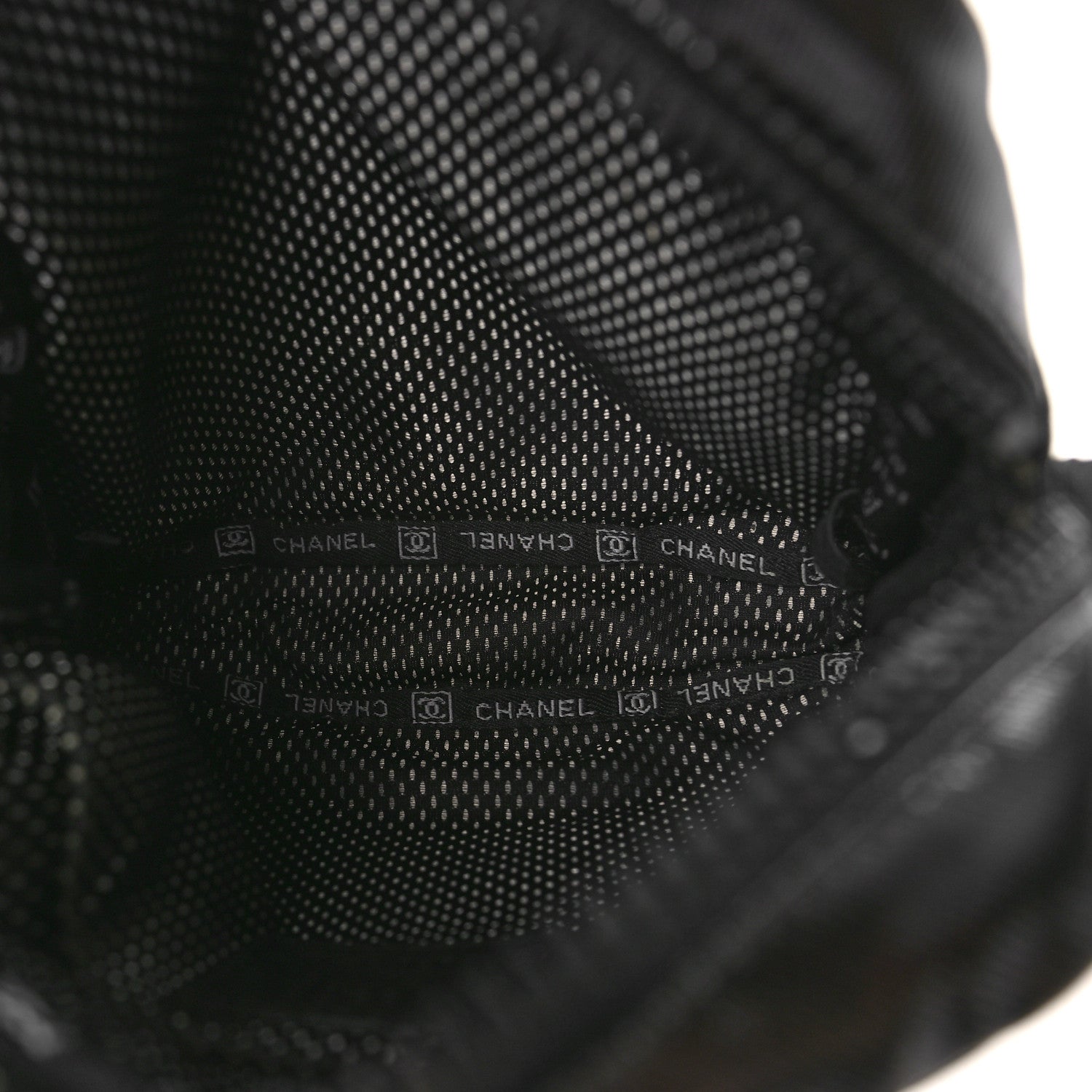 Chanel Coated Canvas Sport Crossbody Black 4 of 11