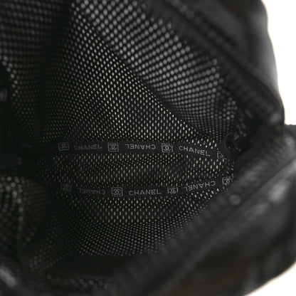 Chanel Coated Canvas Sport Crossbody Black 4 of 11