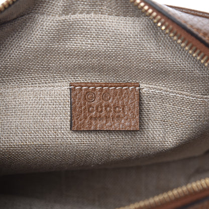 Gucci Monogram Mini Bree Messenger Bag Beige Tabacco 6 of 9
