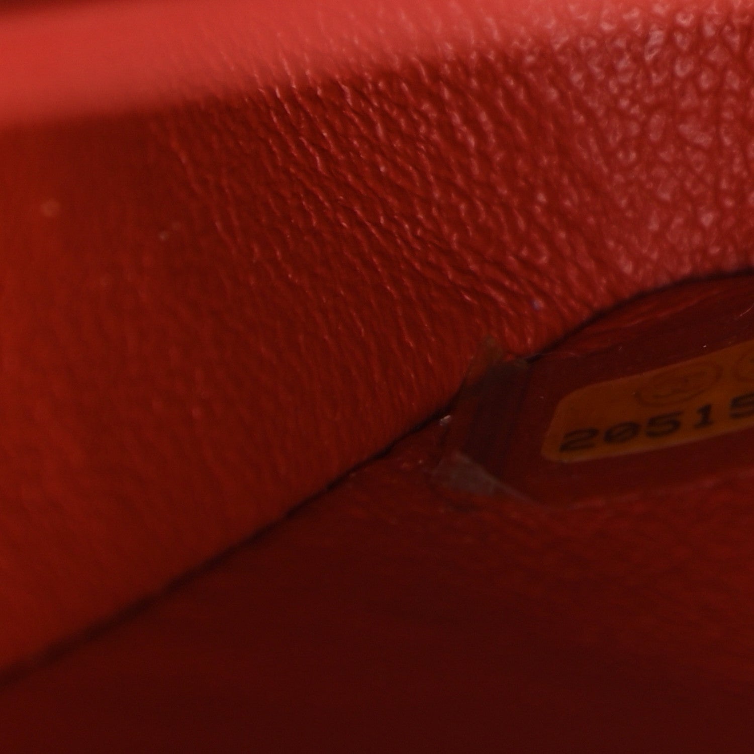 Chanel Caviar Quilted Medium Double Flap Orange 7 of 11