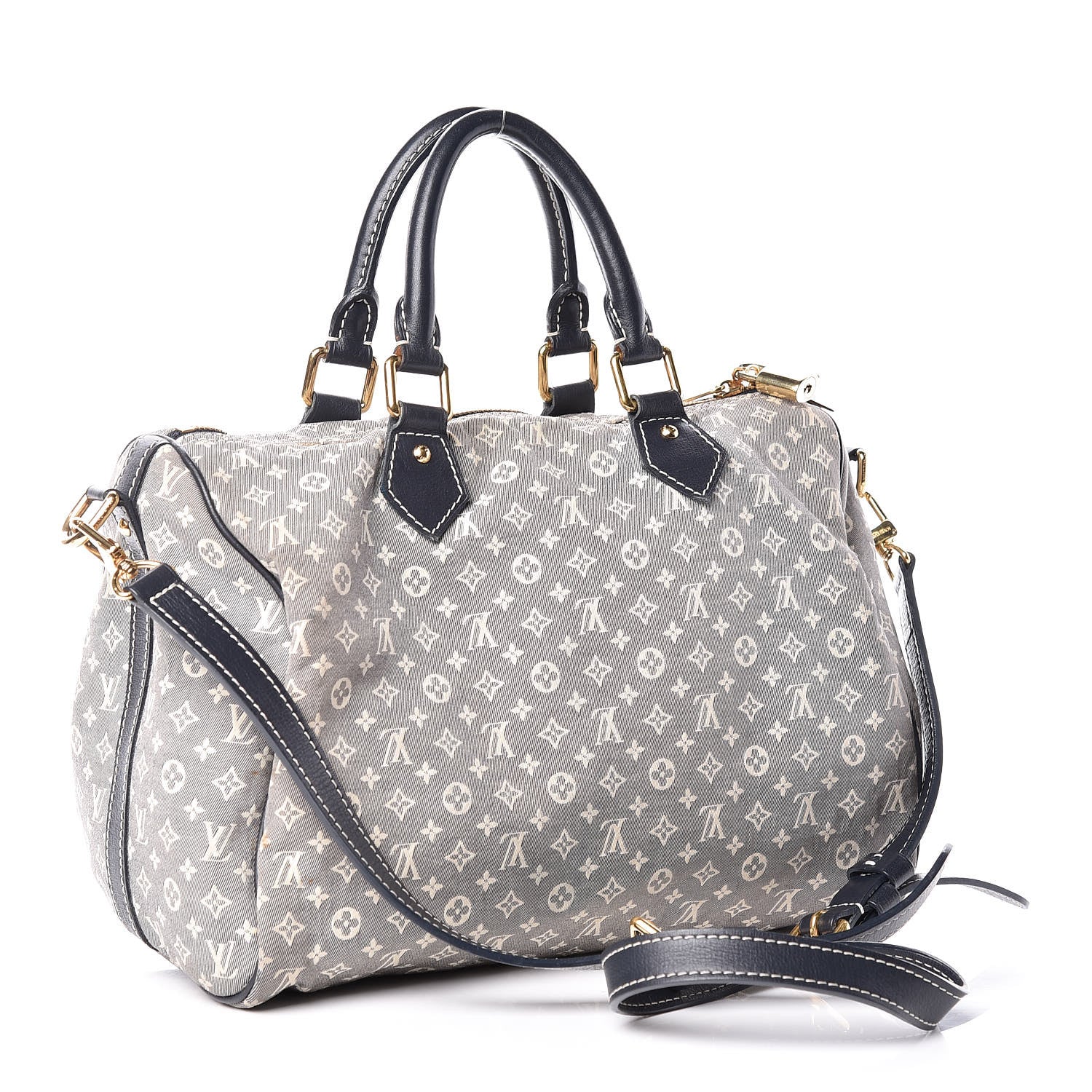 Louis Vuitton Monogram Idylle Speedy Bandouliere 30 Encre 3 of 9
