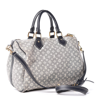 Louis Vuitton Monogram Idylle Speedy Bandouliere 30 Encre 3 of 9