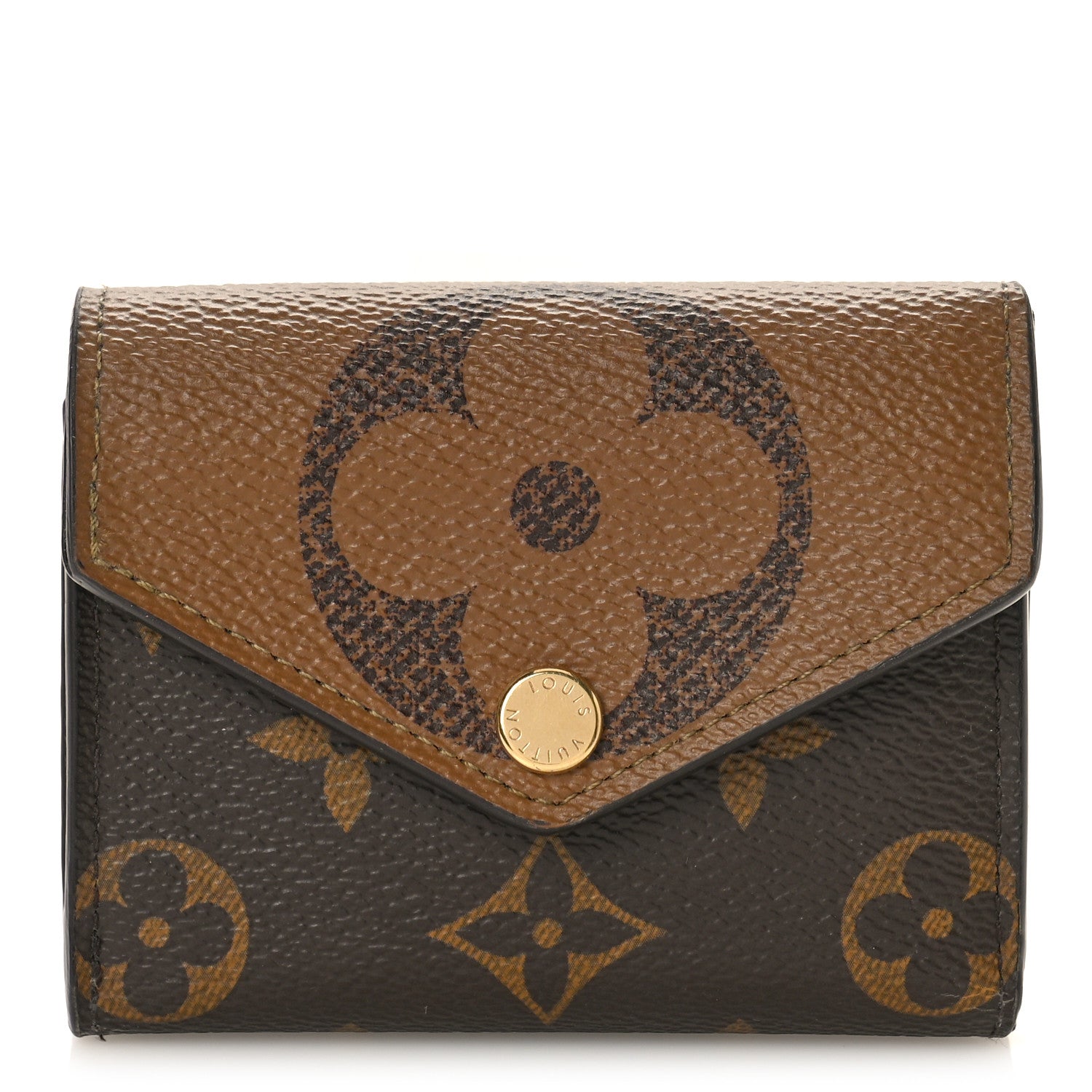 Louis Vuitton Reverse Monogram Giant Zoe Wallet 1 of 8