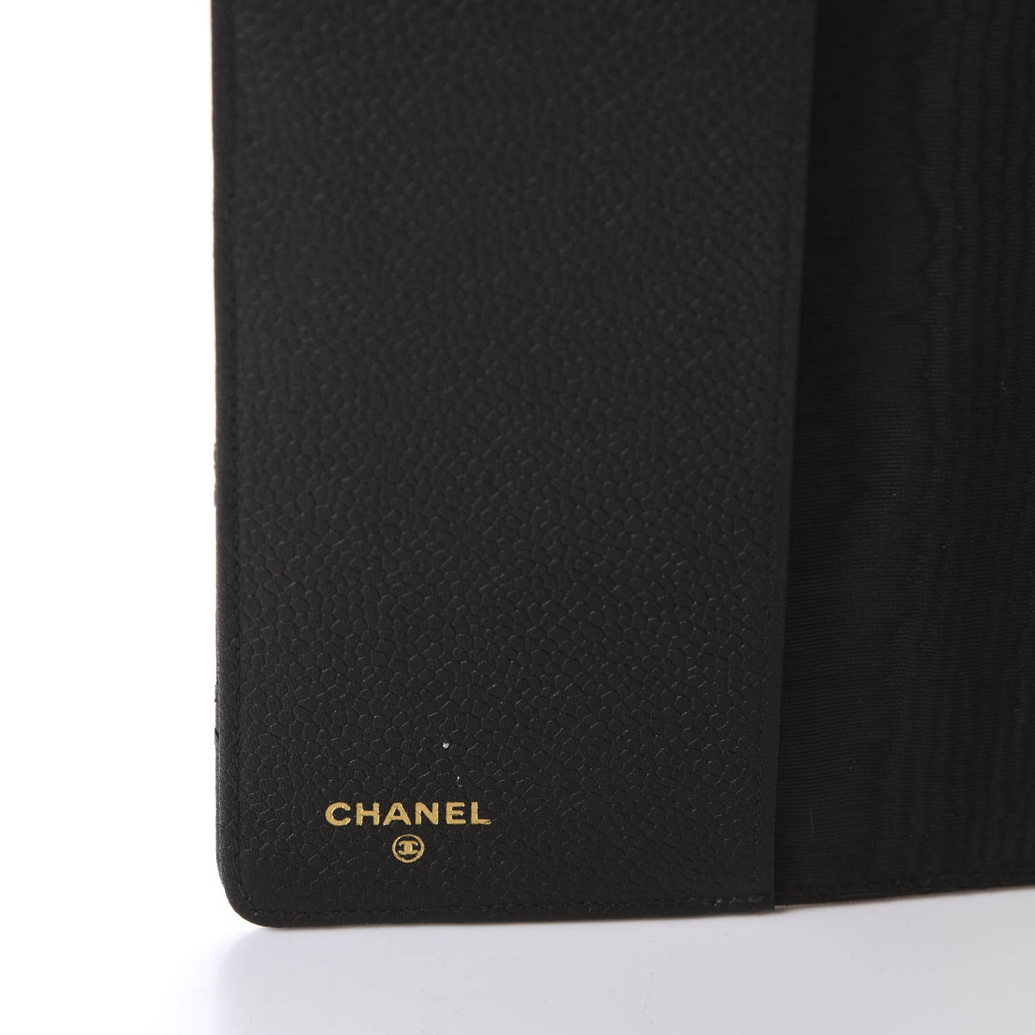 Chanel Caviar Stitched Agenda Cover Black 6 of 7