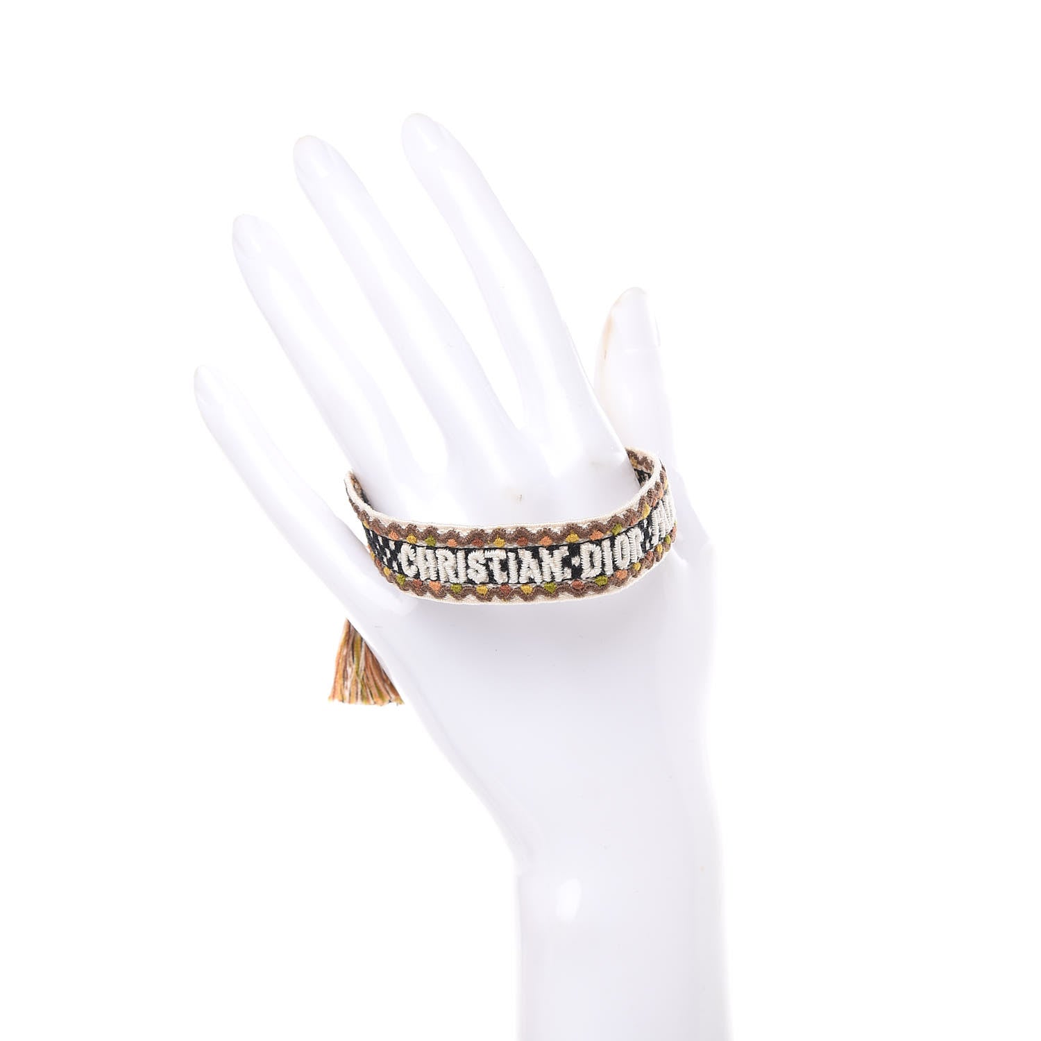 Christian Dior Woven Cotton J'Adior Friendship Bracelet 2 of 4