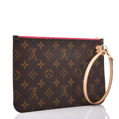 Louis Vuitton Monogram Neverfull MM GM Pochette Pivoine 3 of 7