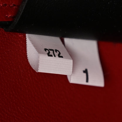 Prada Saffiano Cuir Shopping Tote Black Fuoco 8 of 17