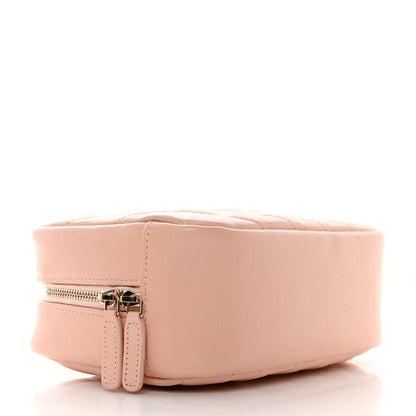 Chanel Caviar Quilted Medium Curvy Pouch Cosmetic Case Light Pink 4 of 8