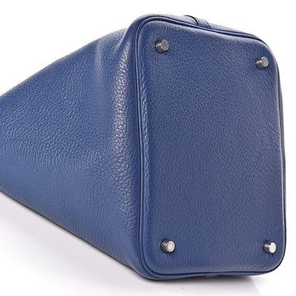 Hermes Taurillon Clemence Picotin 22 MM Bleu Brighton 5 of 10