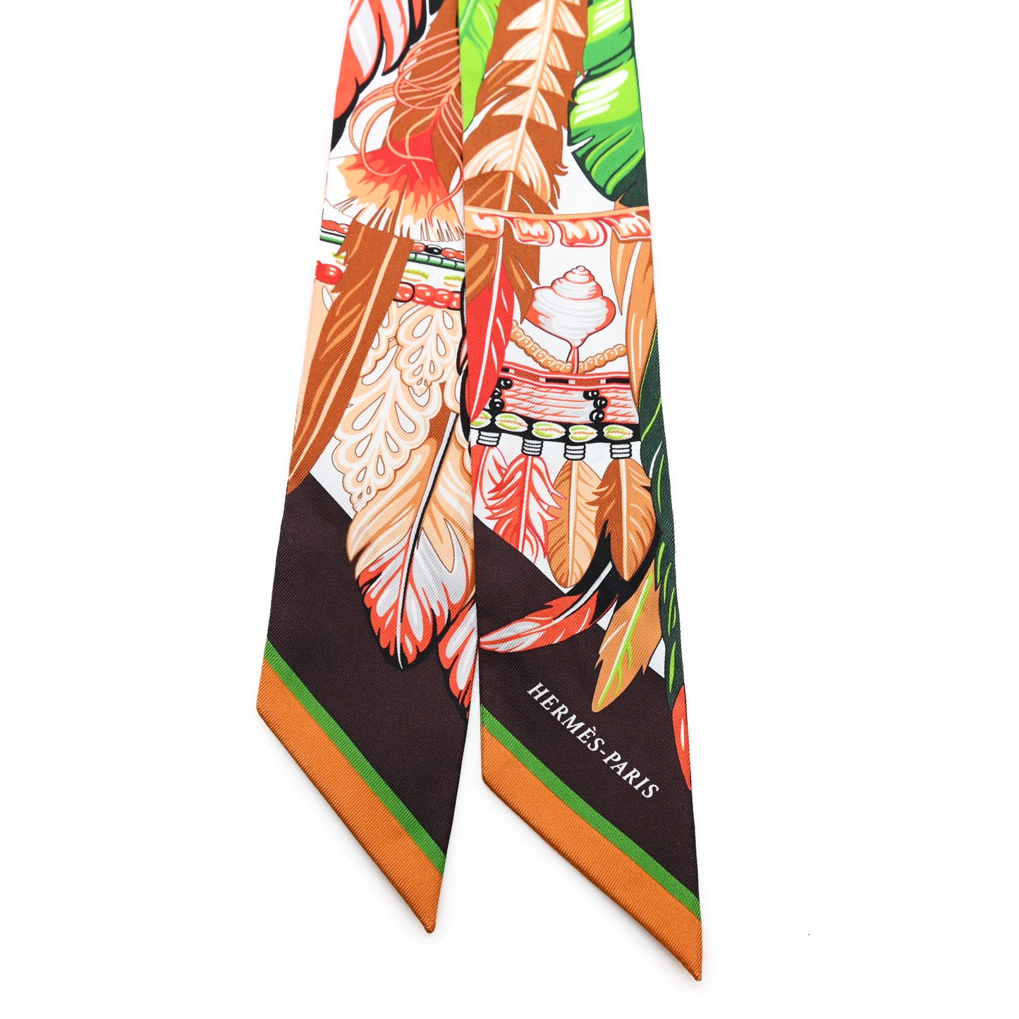 Silk La Danse Pacifique Twilly Vert Vif Corail