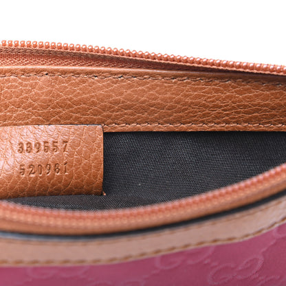 Gucci Nylon Guccissima Zip Pouch Red 7 of 7