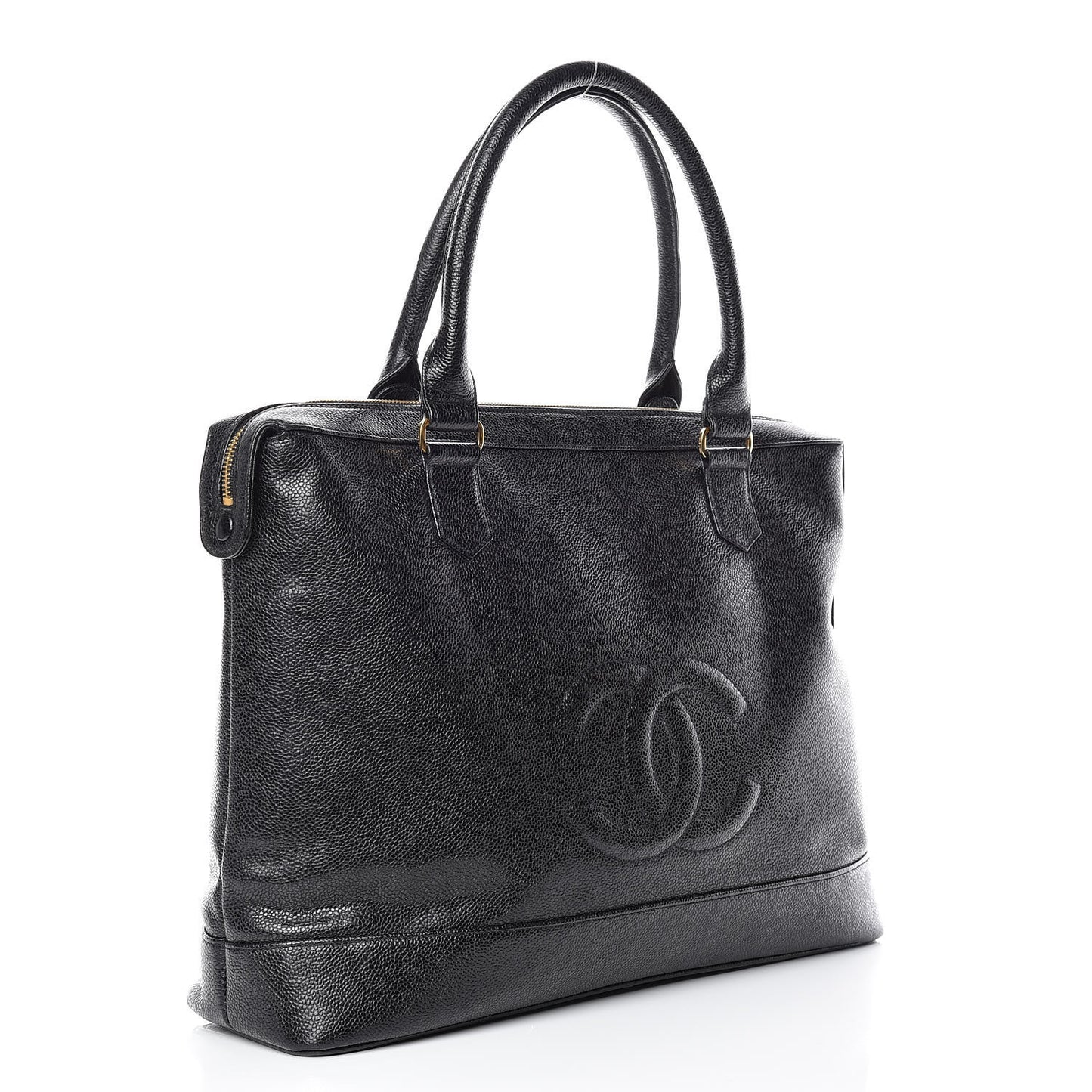 Caviar Shopper Tote Black