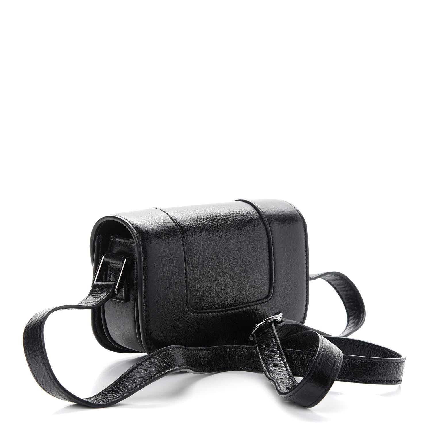 Valentino Garavani Brushed Calfskin Small Supervee Crossbody Bag Black 3 of 8
