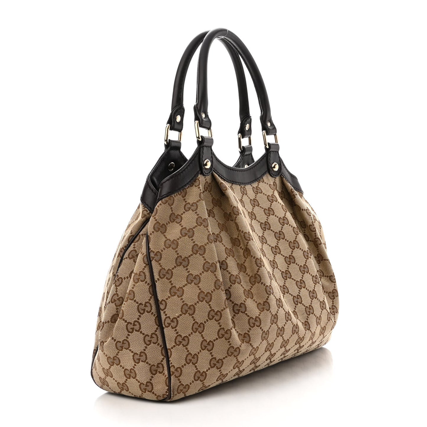 Monogram Medium Sukey Tote Dark Brown