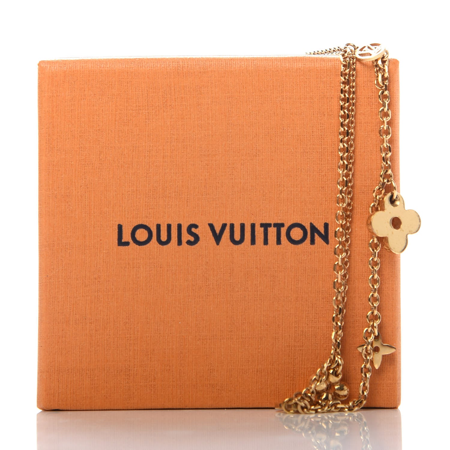 Louis Vuitton Metal Blooming Supple Necklace Gold 7 of 7