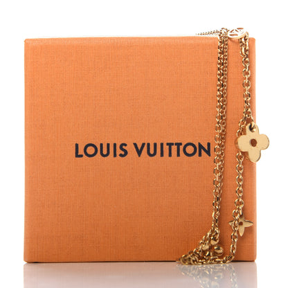 Louis Vuitton Metal Blooming Supple Necklace Gold 7 of 7