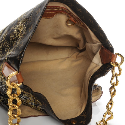 Louis Vuitton Monogram Dentelle Fersen Gold 5 of 10