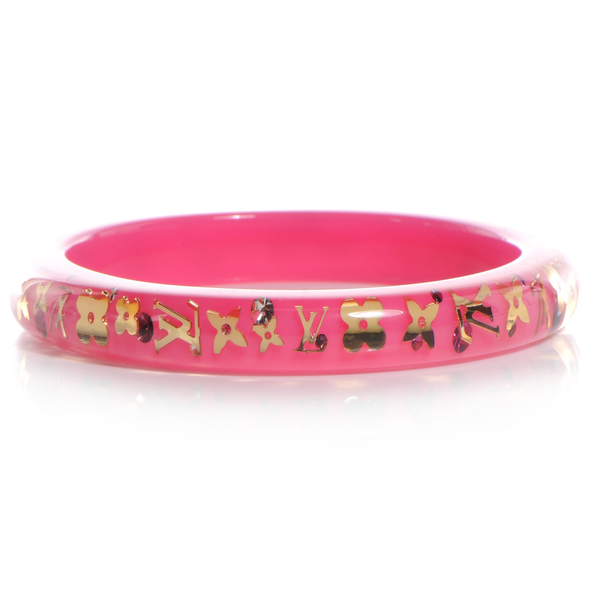 Louis Vuitton Inclusion Bracelet PM Size Small Rose Pop 3 of 4