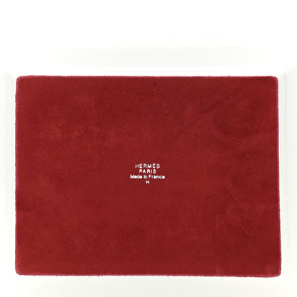 Hermes Porcelain H Deco Change Tray Black 3 of 8