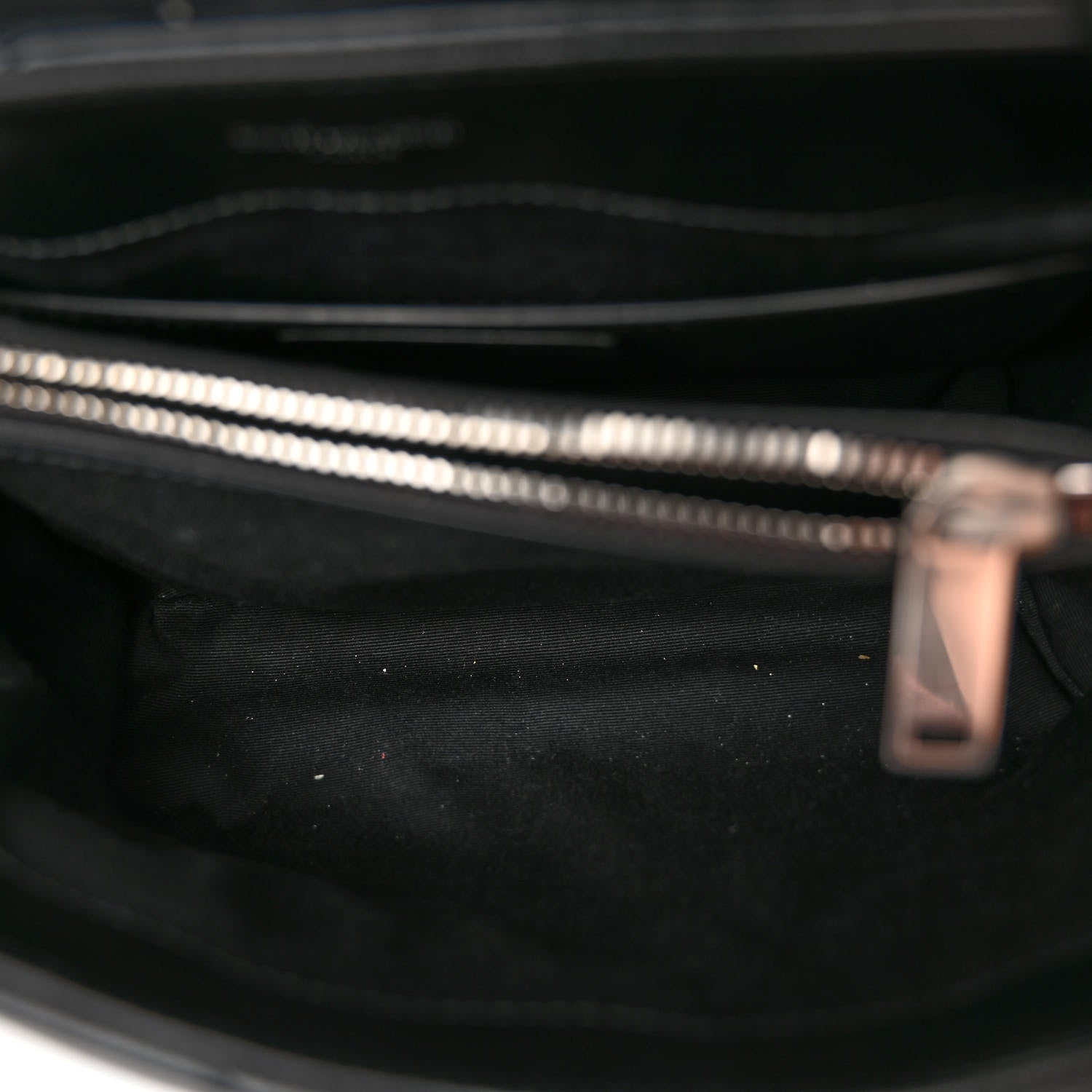 Saint Laurent Calfskin Y Quilted Monogram Small Loulou Chain Satchel Black 5 of 9