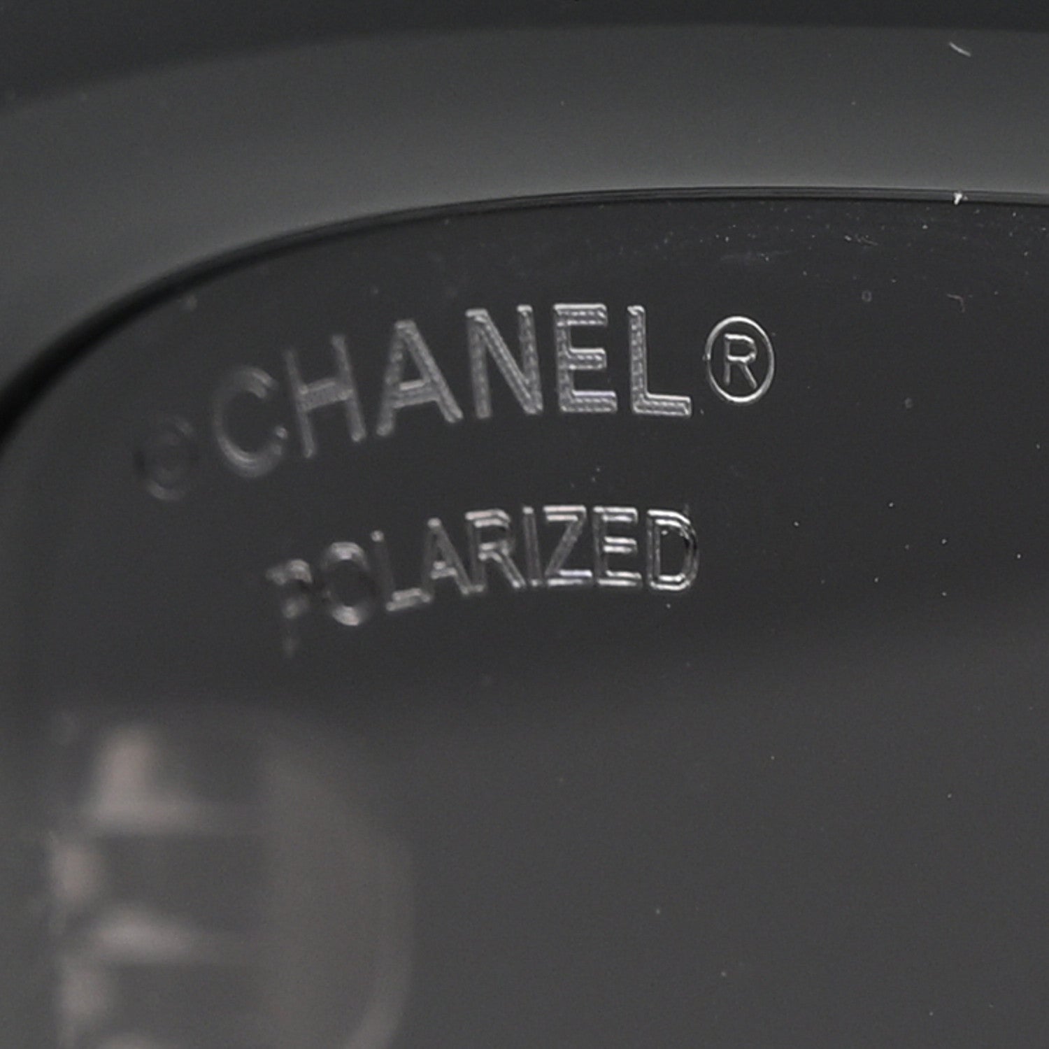 Chanel Acetate Rectangle Sunglasses 5525 Black White 7 of 7