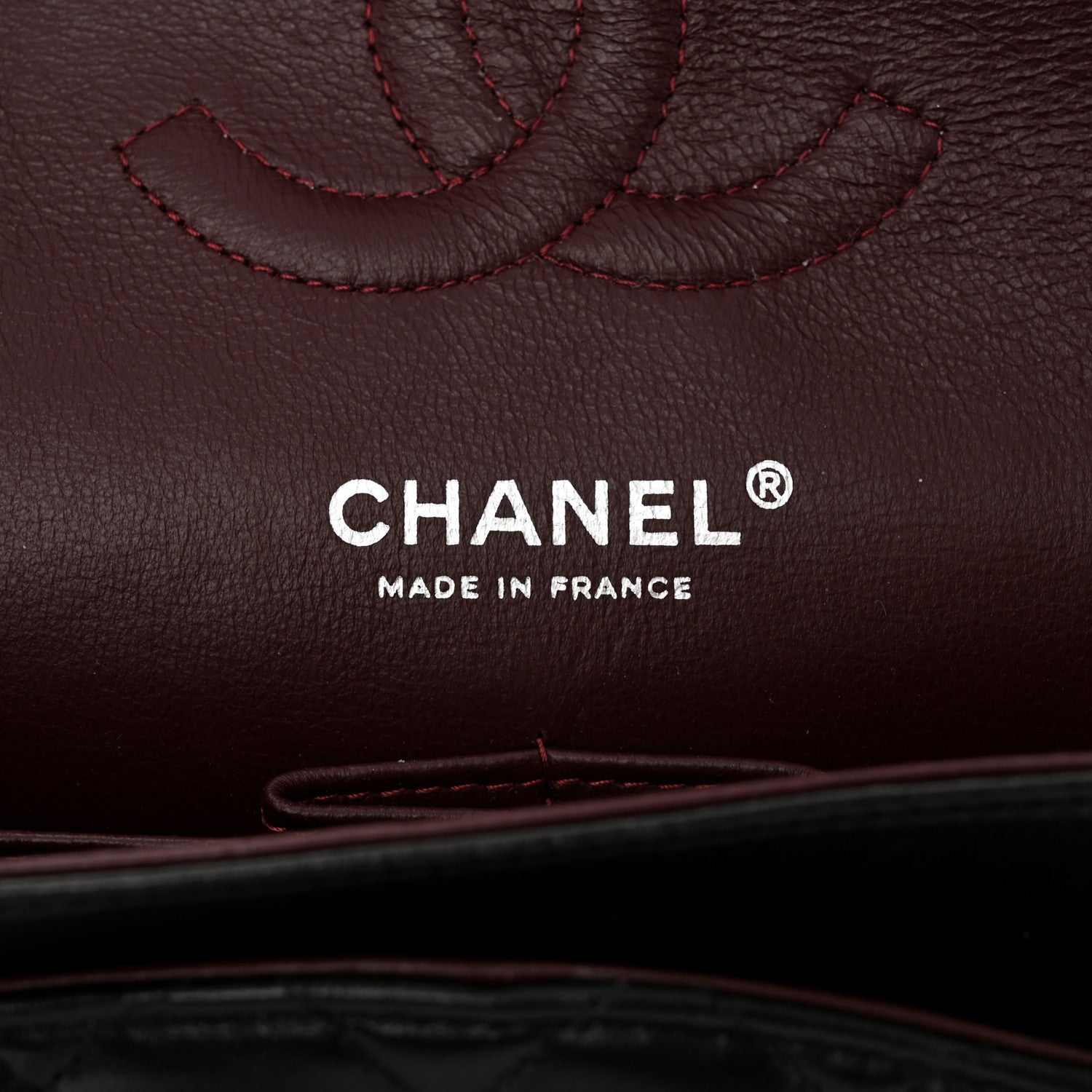 Chanel Lambskin Quilted Medium Double Flap Black 6 of 13