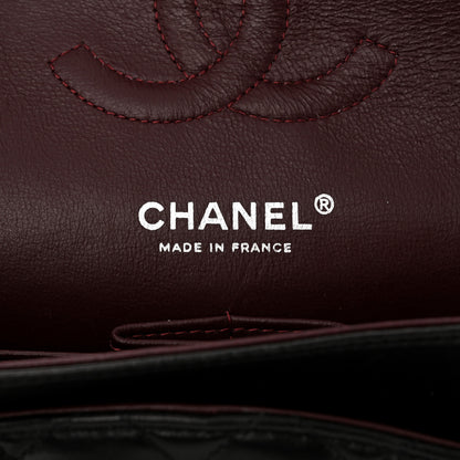 Chanel Lambskin Quilted Medium Double Flap Black 6 of 13